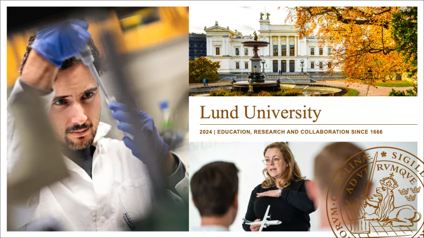 Presentation Lunds universitet 2024, framsida