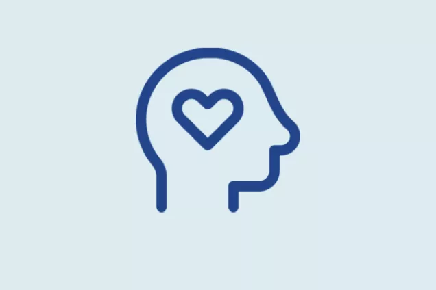 head with heart illustration